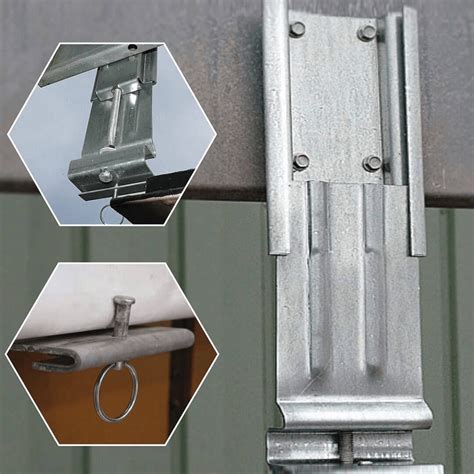 vinyl fence metal brackets|adjustable vinyl tensioning brackets.